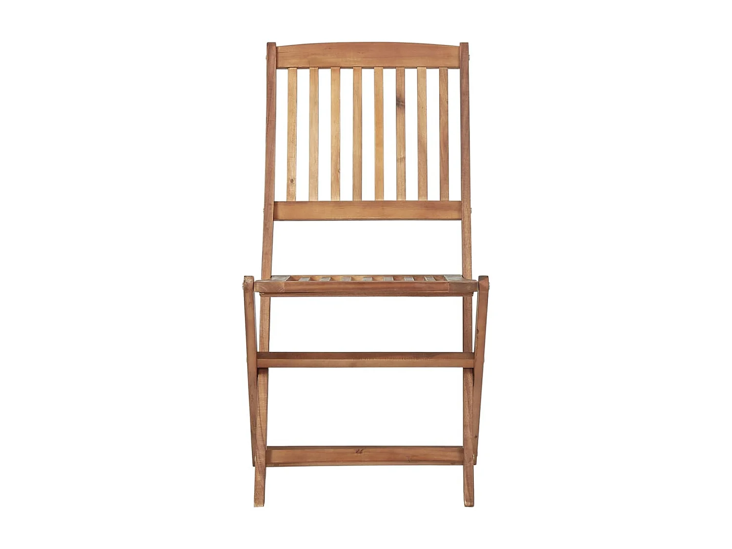 Chaises pliables d'extérieur avec coussins 8 pcs Bois d'acacia 16