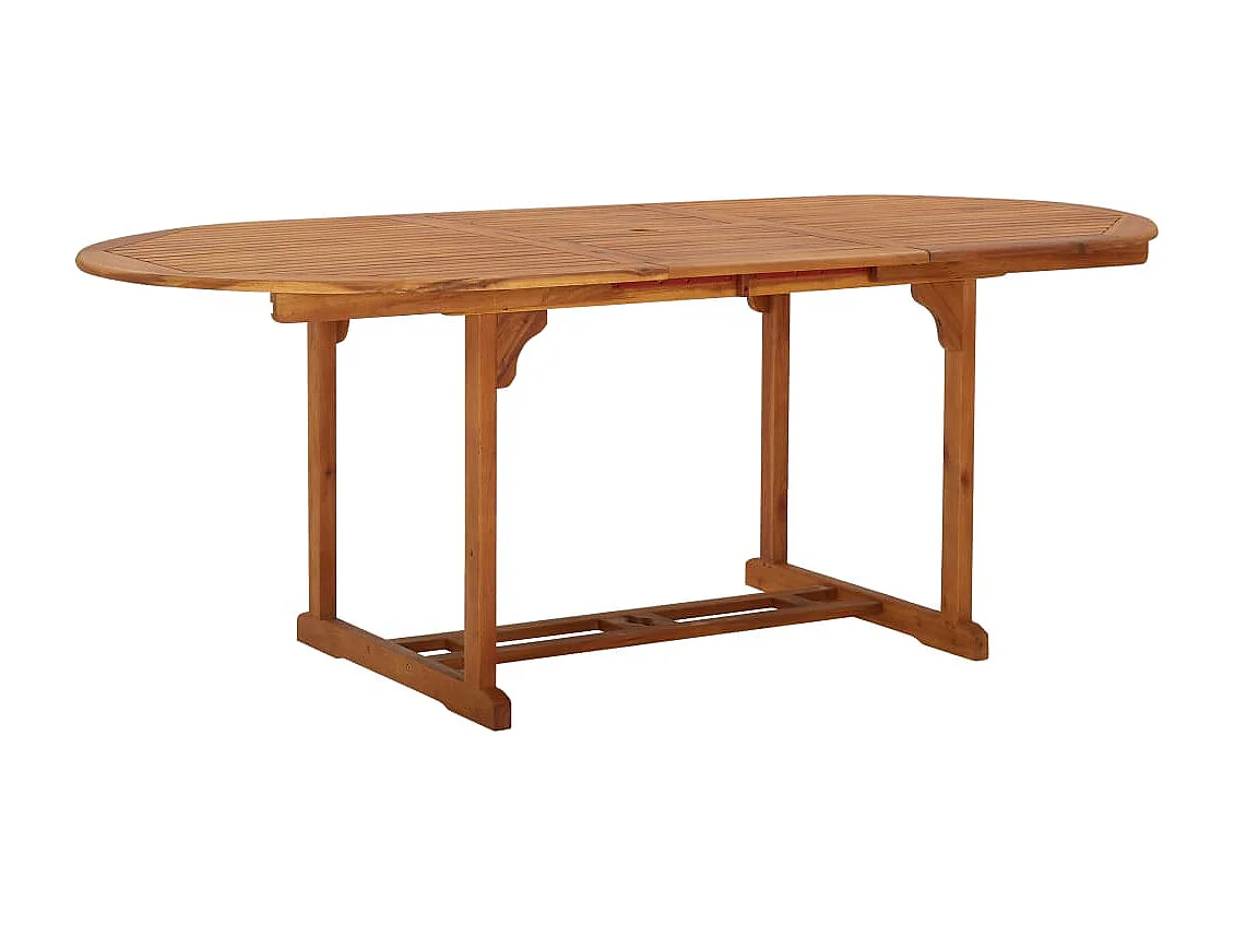 Ensemble de salle à manger de jardin 7pcs Résine tressée Marron 2