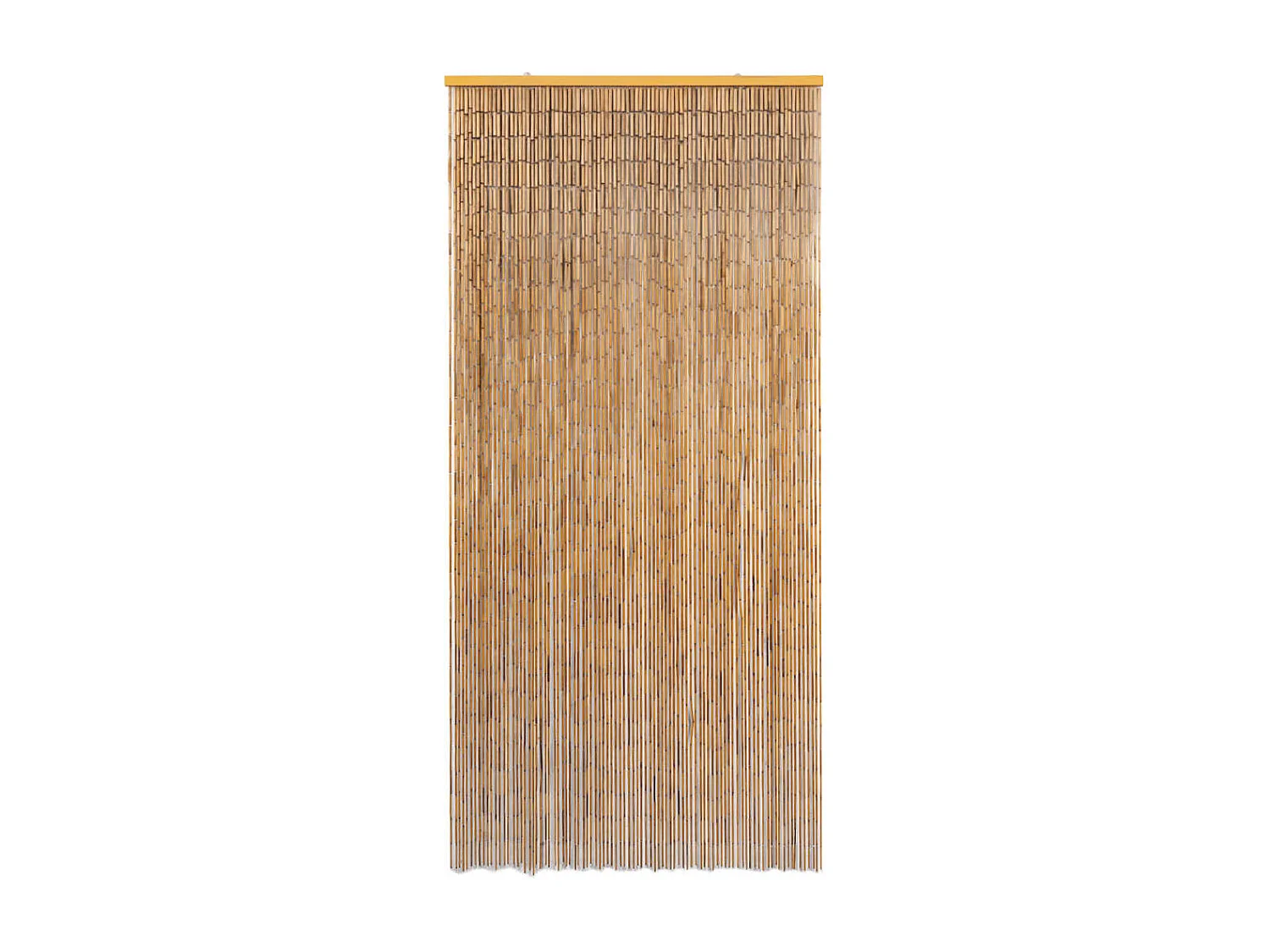Rideau de porte Bambou bambou marron 90 x 90 x 200 cm DEC022172