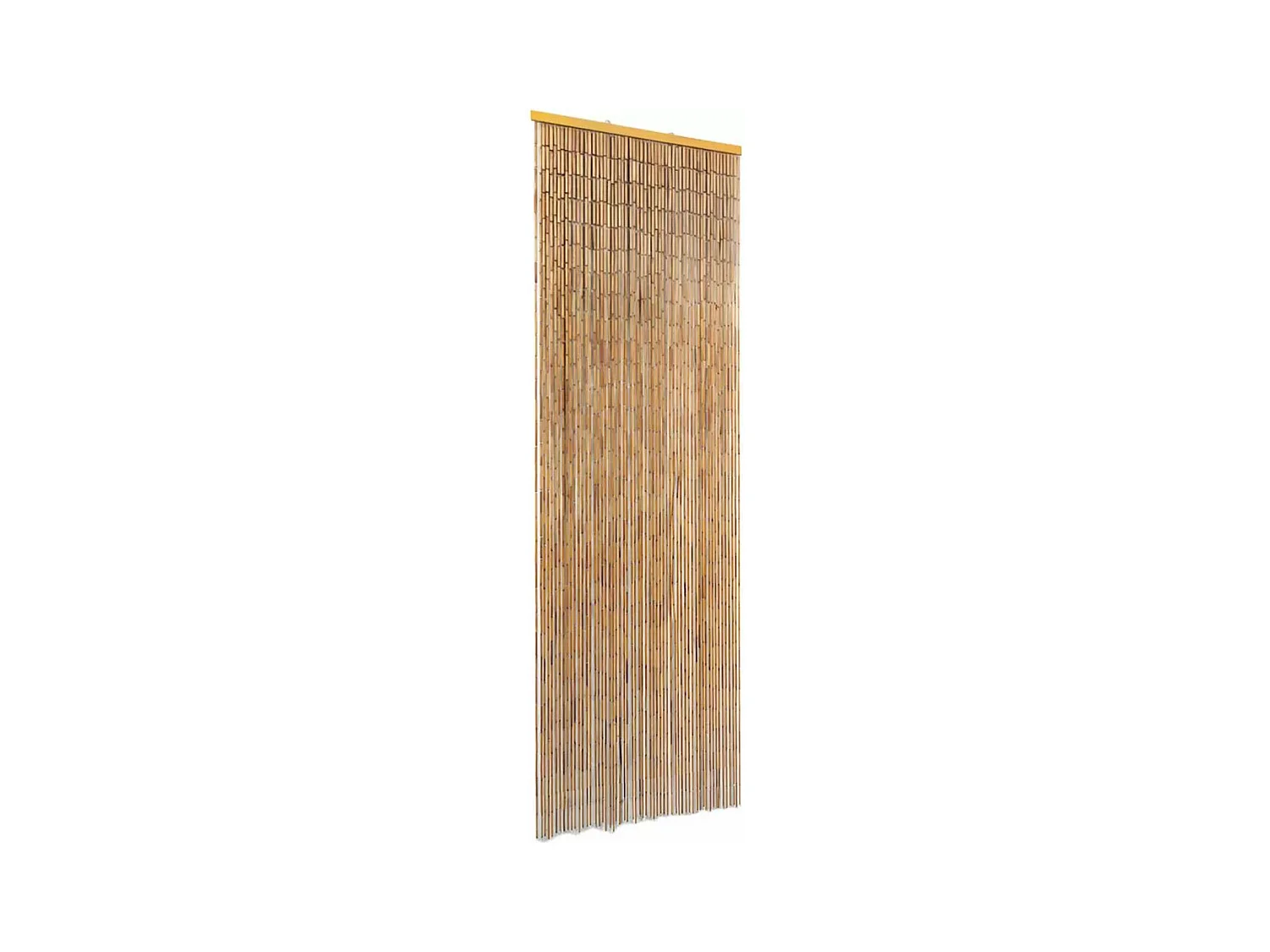 Rideau de porte contre bambou marron 56 x 56 x 185 cm DEC022195