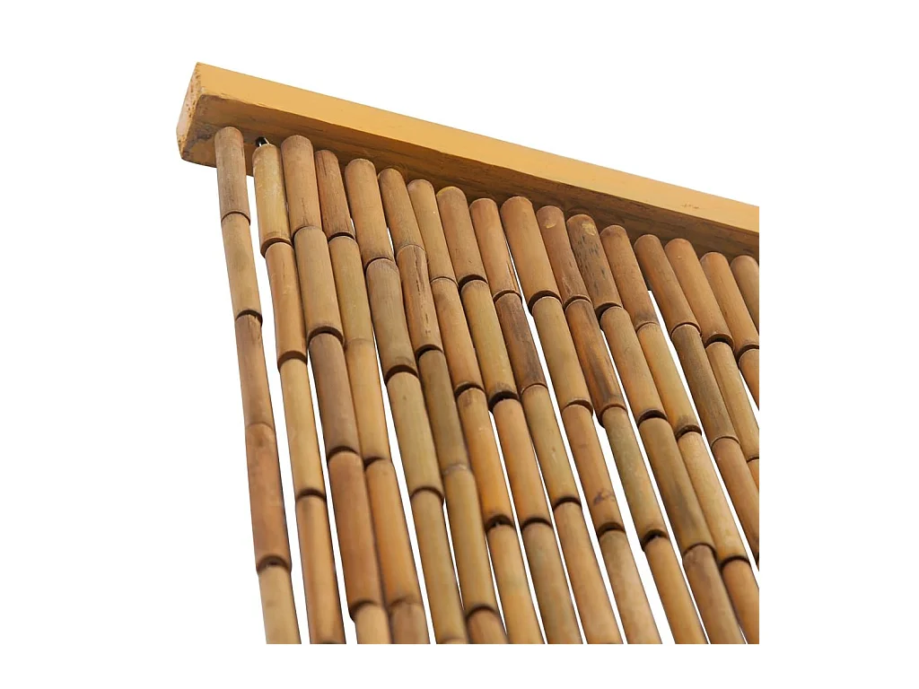 Rideau de porte contre bambou marron 56 x 56 x 185 cm DEC022195