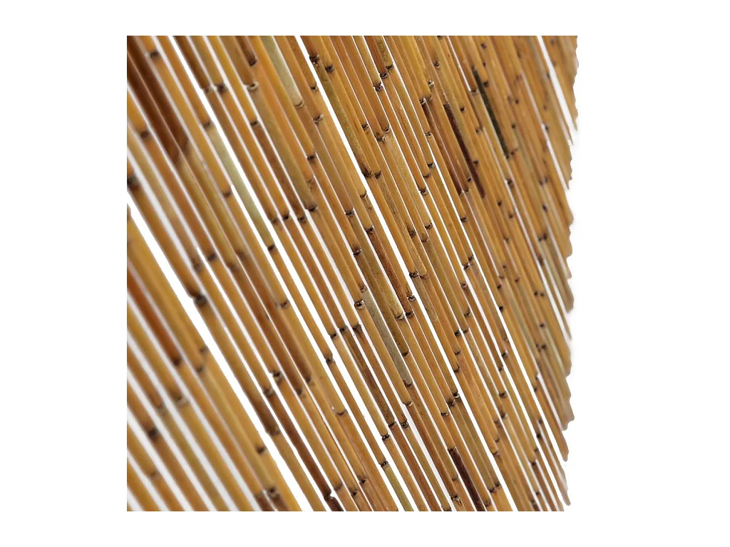 Rideau de porte contre bambou marron 56 x 56 x 185 cm DEC022195