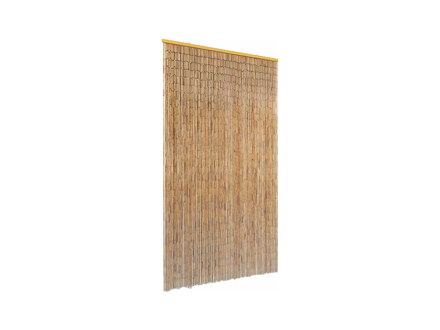 Rideau de porte contre bambou marron 100 x 100 x 200 cm DEC022197