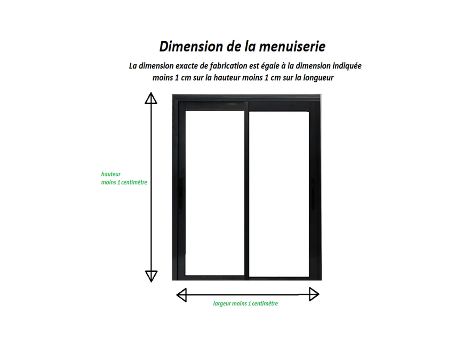 Fenetre Coulissante Aluminium  H115 X L100 Gris Ral 7016 2 Vantaux Gd Menuiseries