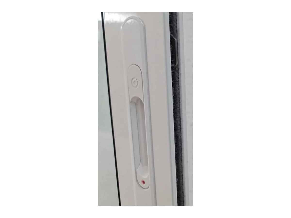 Fenetre Coulissante Aluminium H105 X L100 Blanc 2 Vantaux Gd Menuiseries