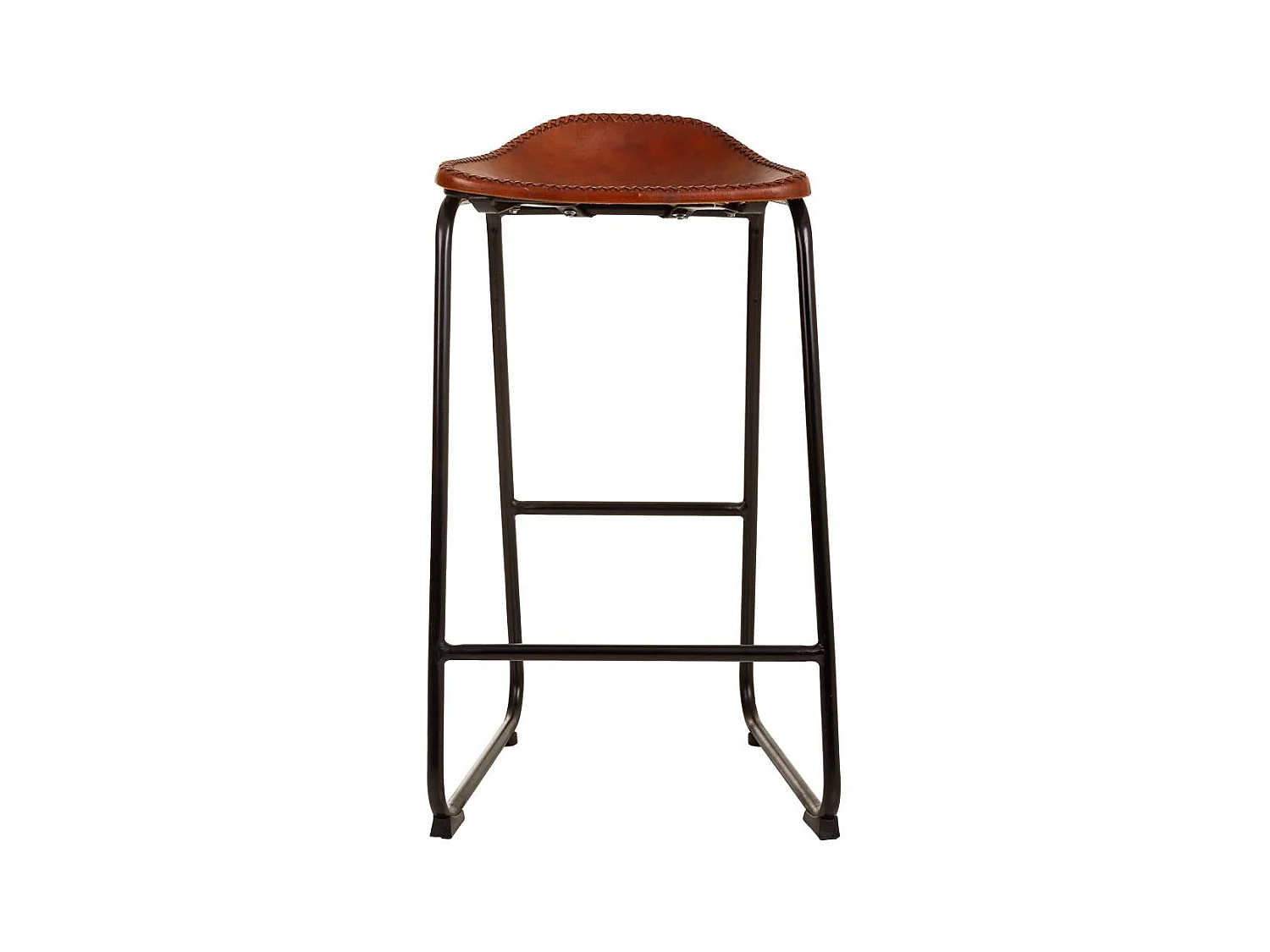 Houten kruk bekleed met lila stof met een unieke stijl en comfort