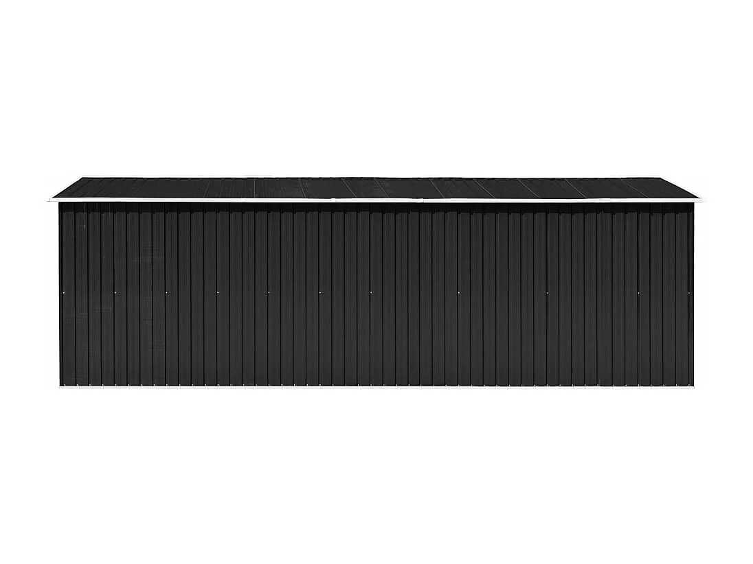 Abri de jardin 257x580x181 Métal Anthracite