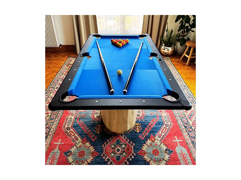 Billard Américain- Version Plateau Nomade Compacte 165,6 x 92,5 cm