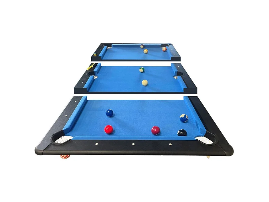 Billard Américain- Version Plateau Nomade Compacte 165,6 x 92,5 cm