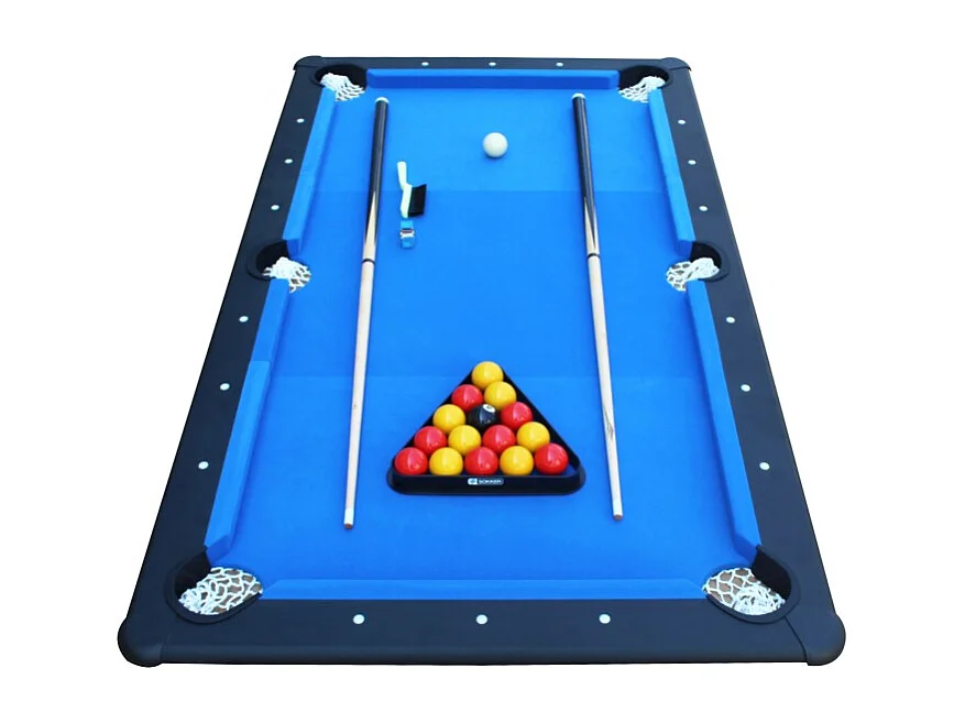 Billard Américain- Version Plateau Nomade Compacte 165,6 x 92,5 cm