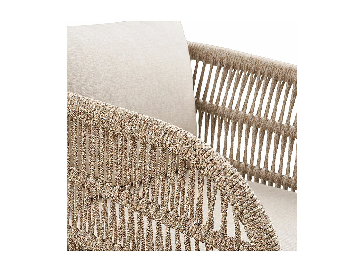 Terracina tuinmeubelset Met 5 delen bruin, beige.