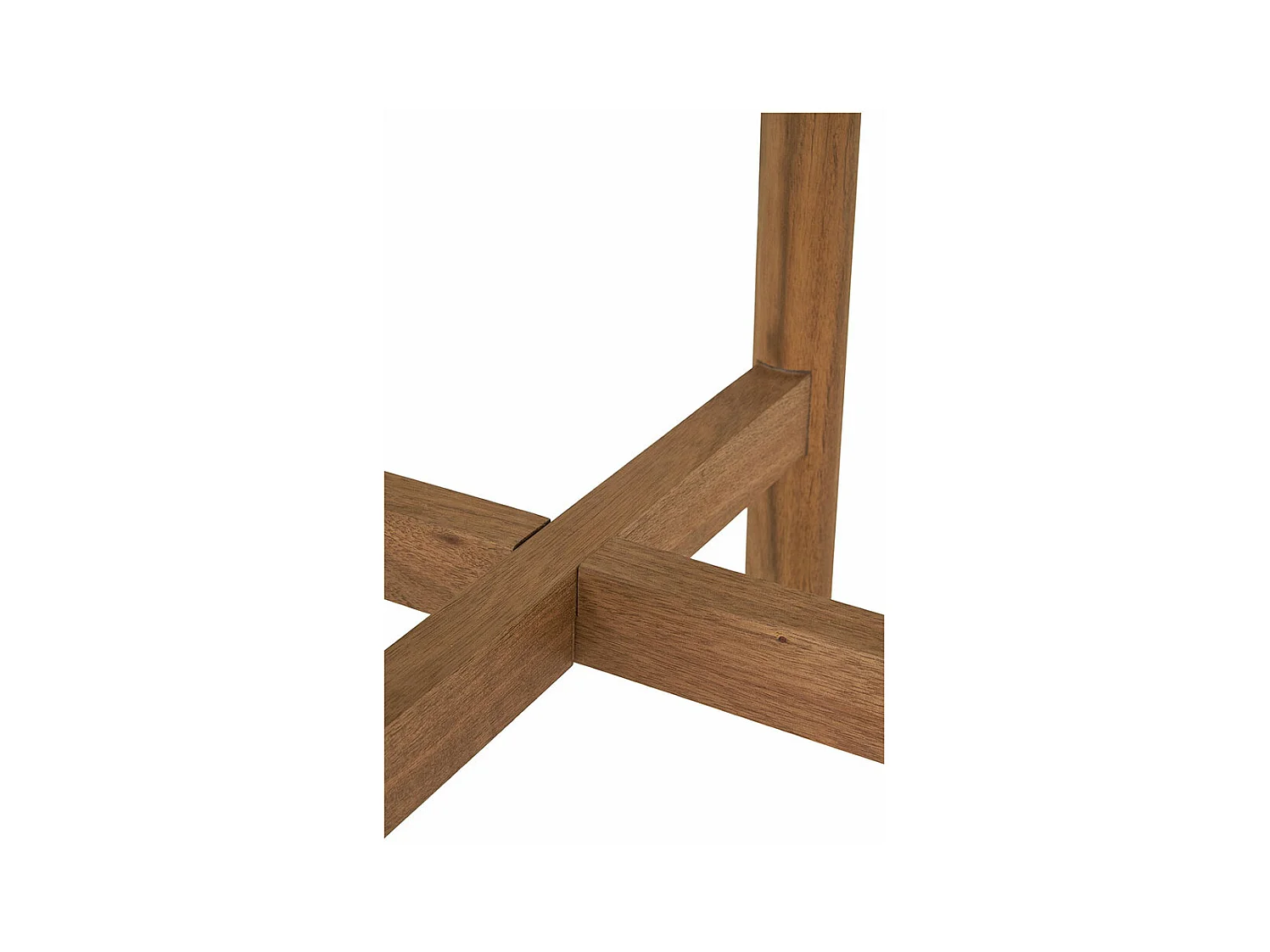 Terracina table d'appoint Ø37cm naturel, blanche.