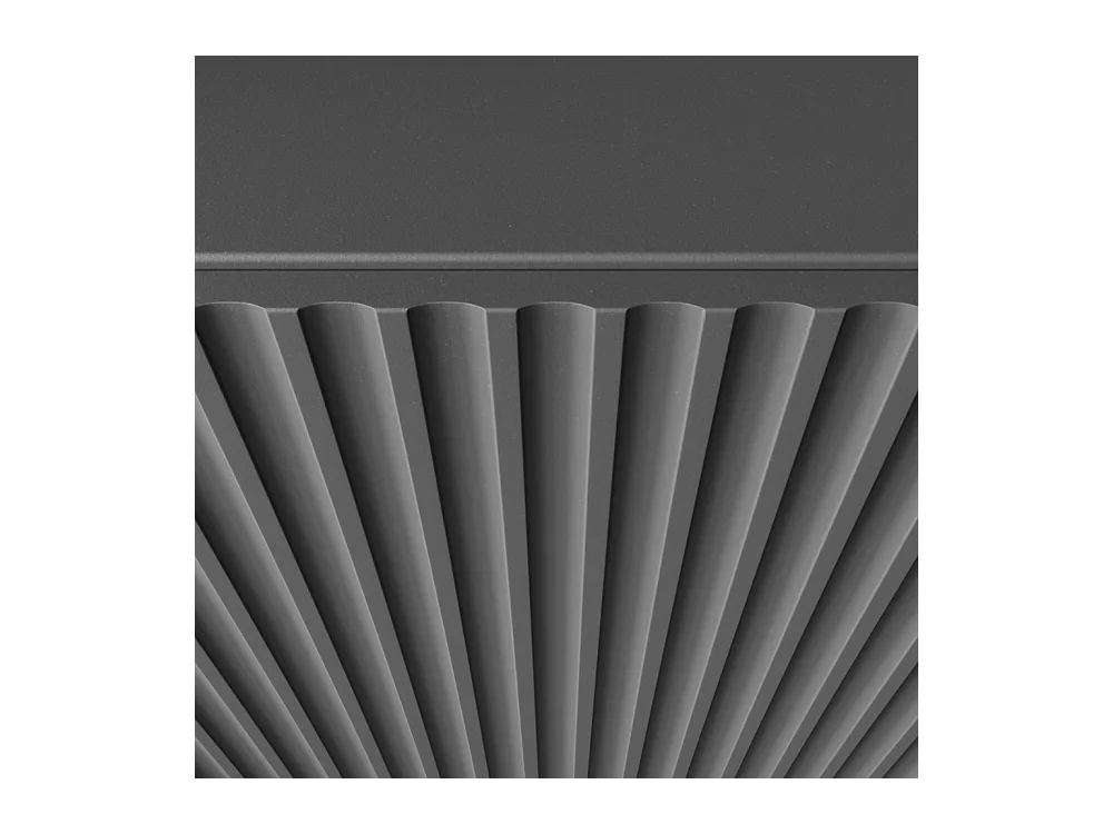 TV-Schrank Neo III, Lowboard, Wohnwand, Wohnzimmer, TV Board, Fernseher, Highboard, Fernsehschrank, TV lowboard, 200 cm, 3-türig, graphit, grau