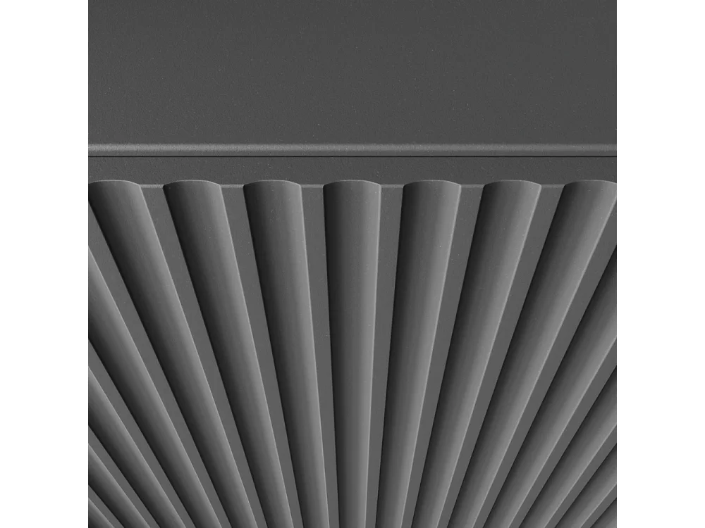 Meuble TV Neo III, meuble bas, meuble haut, salon, meuble TV, télévision, buffet haut, meuble TV, meuble TV bas, 200 cm, 3 portes, graphite, gris