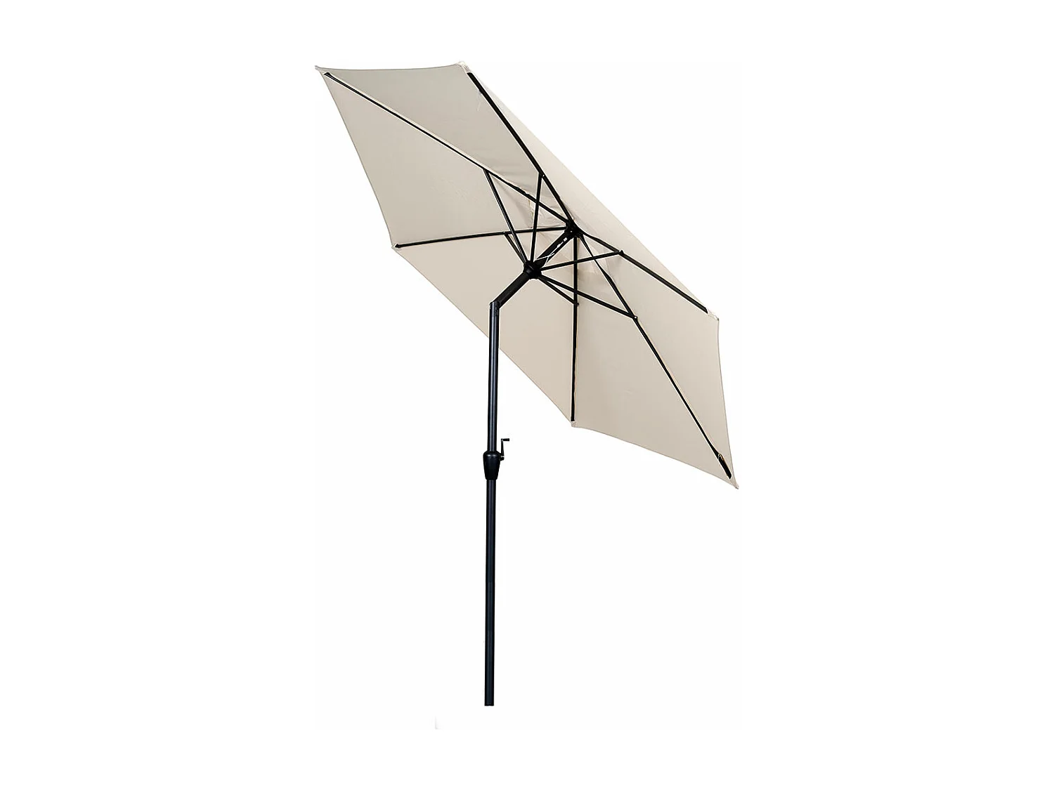 Joakim parasol ø3m grijs.