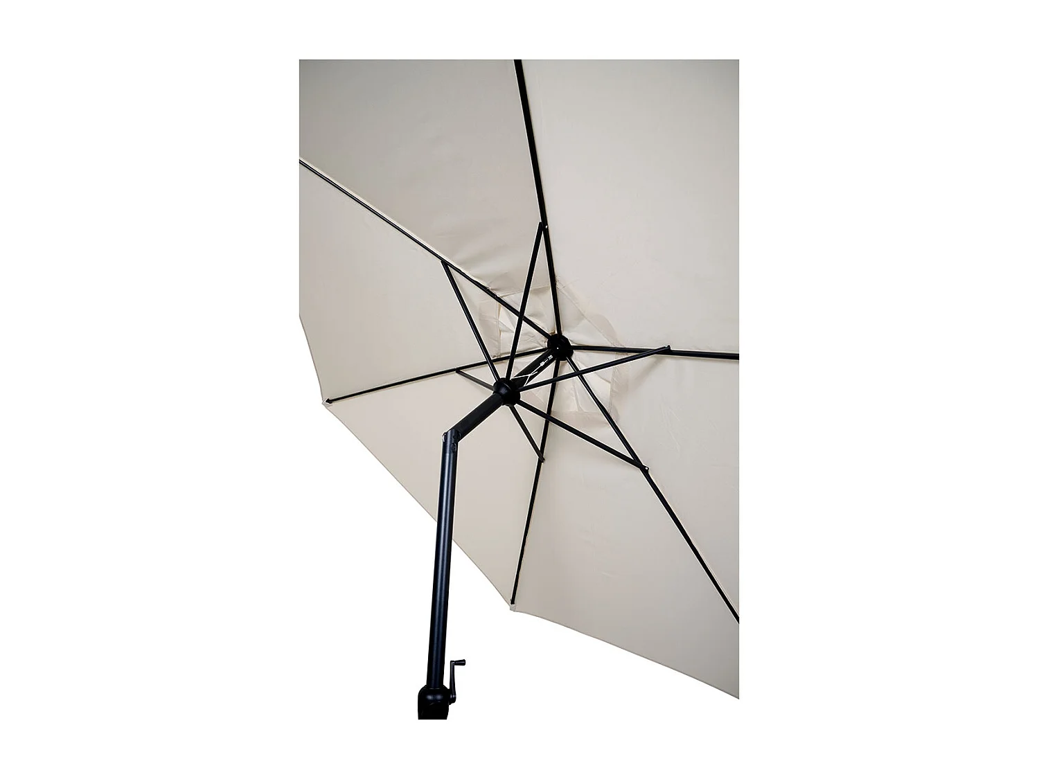 Joakim parasol ø3m grijs.