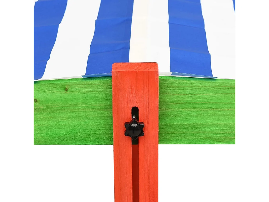 Bac à sable avec bois marron 115 x 115 x 115 cm 02_0005047