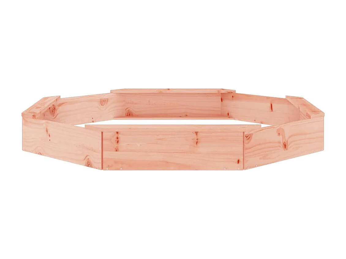 Bac à sable jeu bois marron 159.5 x 159.5 x 20 cm 02_0041548