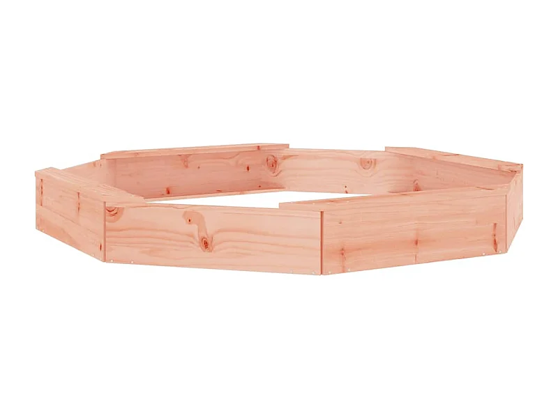 Bac à sable jeu bois marron 159.5 x 159.5 x 20 cm 02_0041548