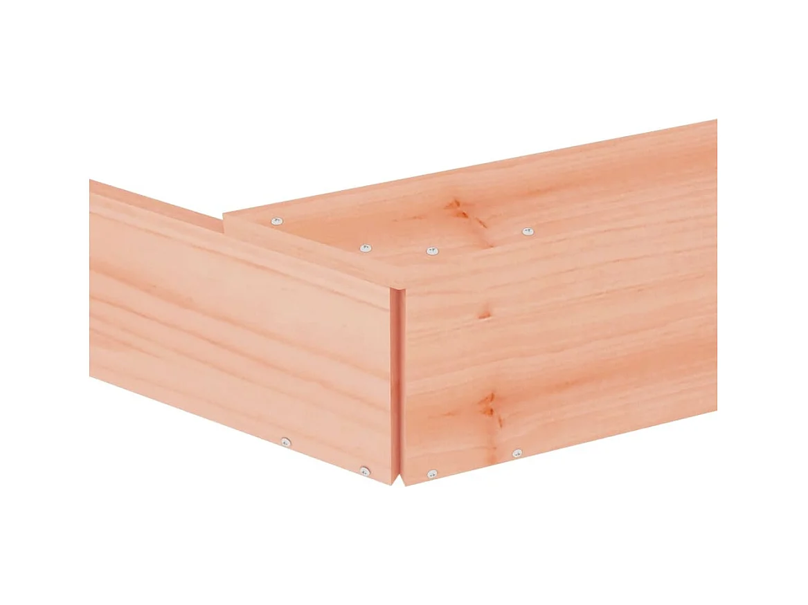 Bac à sable jeu bois marron 232 x 232 x 20 cm 02_0041546