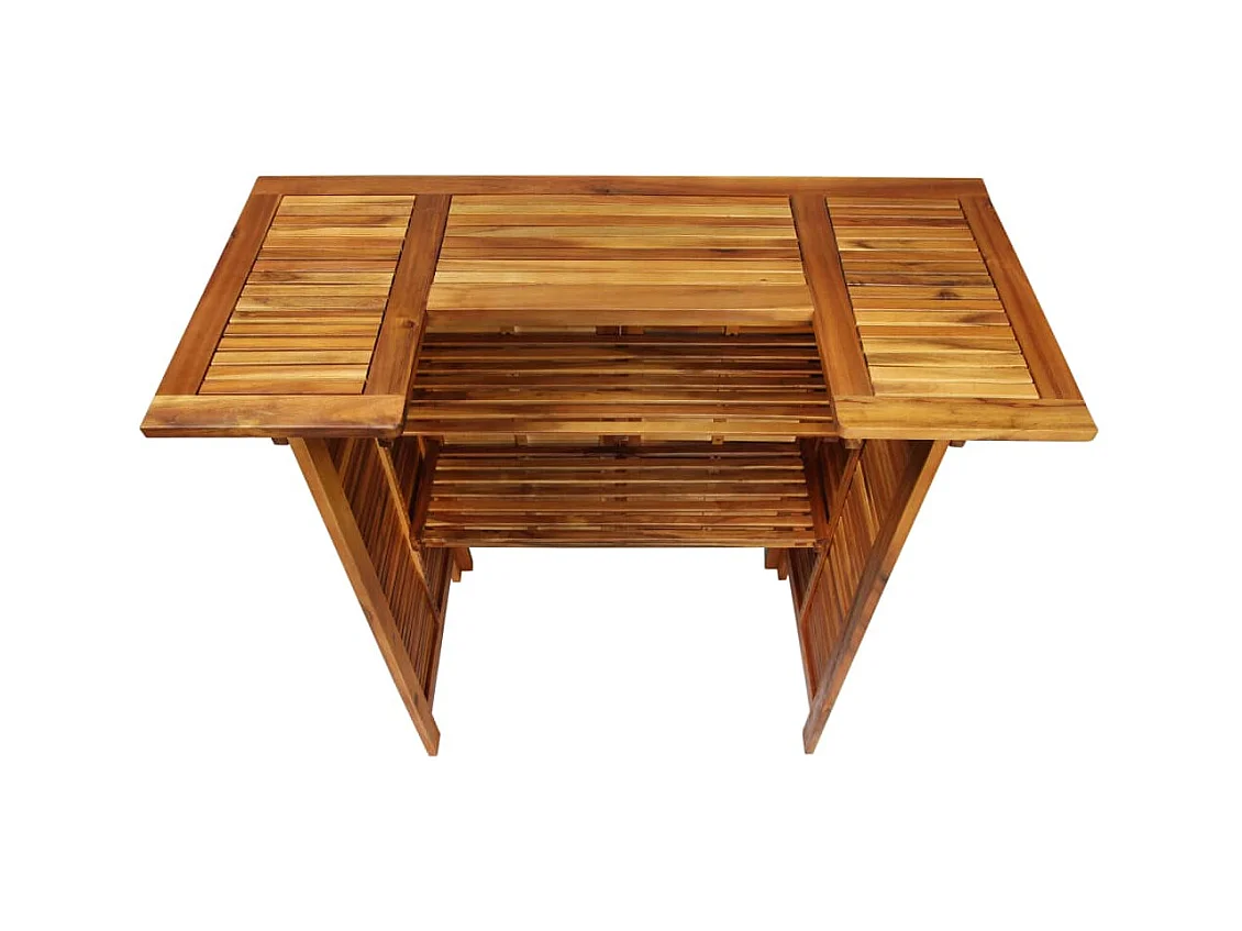 Ensemble de bar de bois marron 110 x 50 x 105 cm 02_0013362