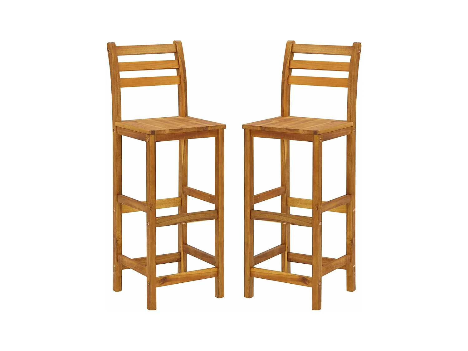 Ensemble de bar de bois marron 110 x 50 x 105 cm 02_0013362