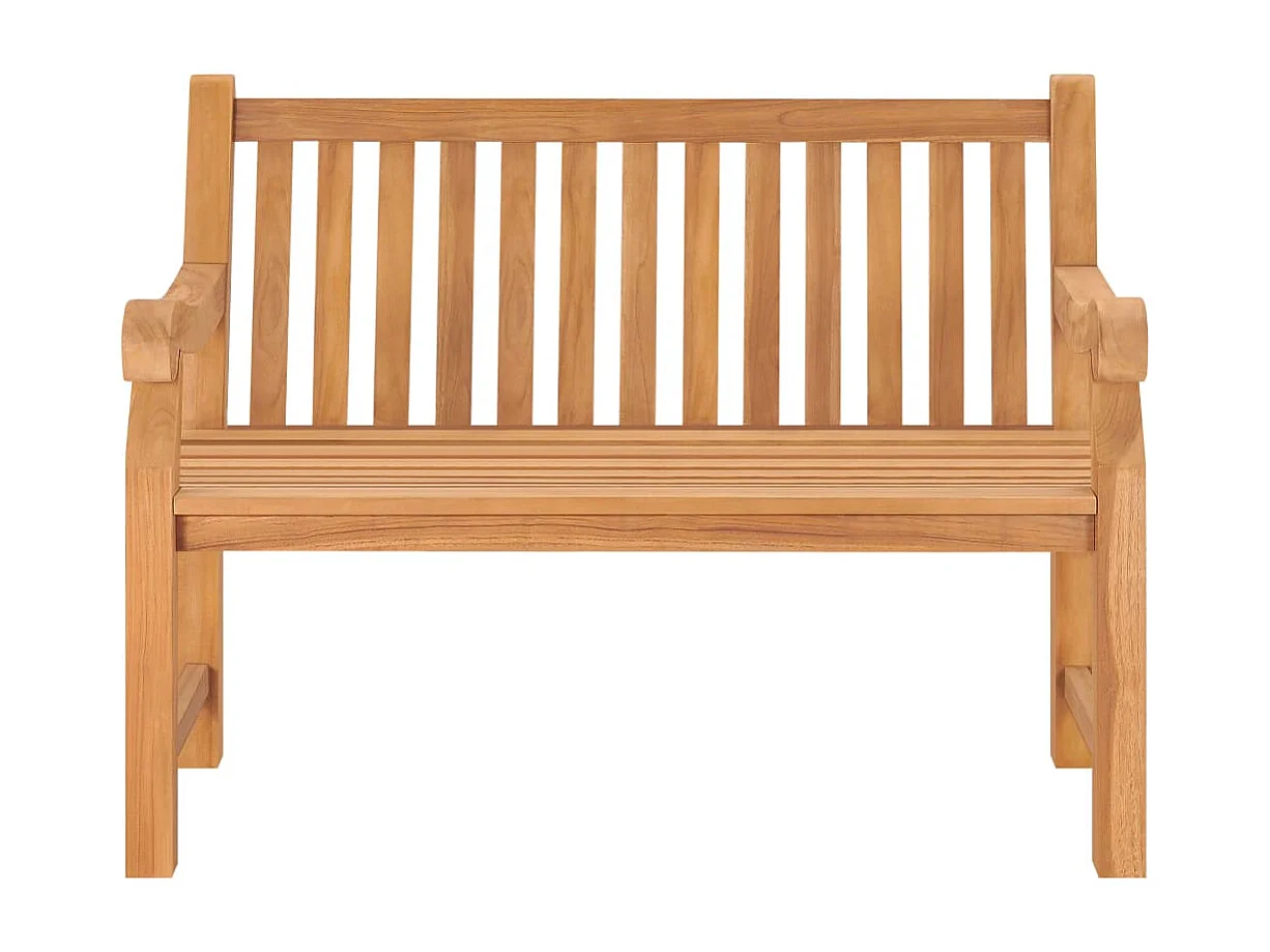 Panca da giardino mobili da giardino per esterni terrazza 114 x 69 x 92 cm legno massello di teak 02_0011182