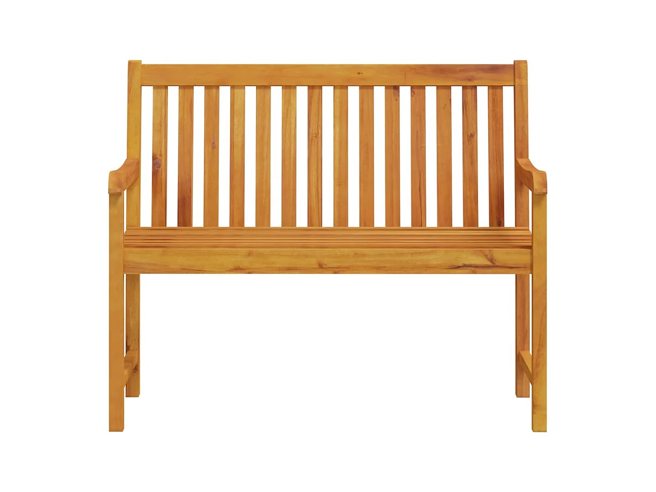 Banc de jardin meuble bois marron 110 x 55.5 x 90 cm 02_0011168