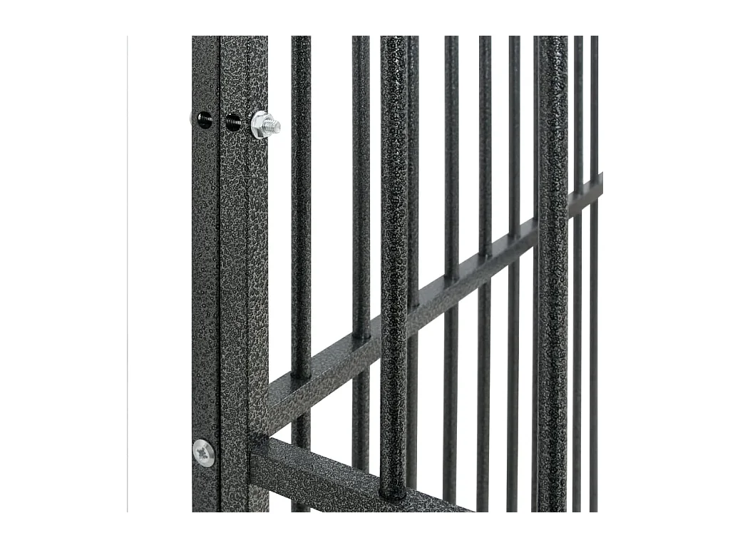 Parc pour chien 12 noire 303 x 300 x 100 cm 02_0043605