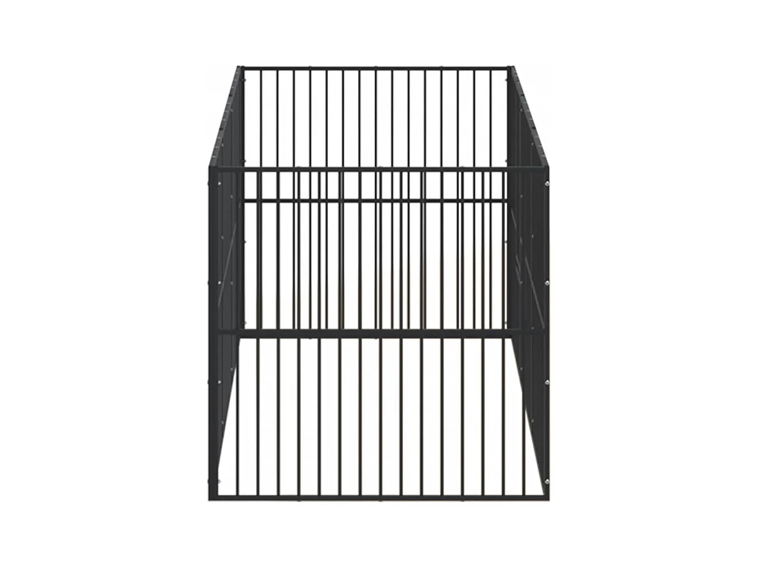 Parc pour chien 8 noire 300 x 100 x 100 cm 02_0043652