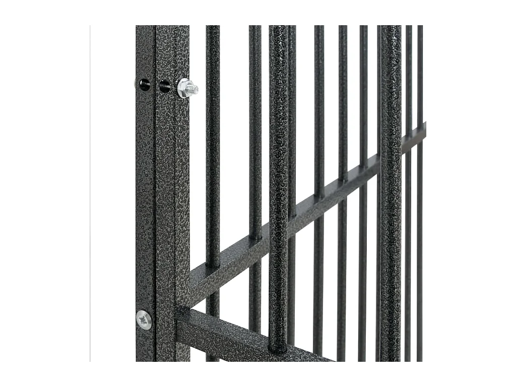 Parc pour chien 20 noire 503 x 500 x 100 cm 02_0043614