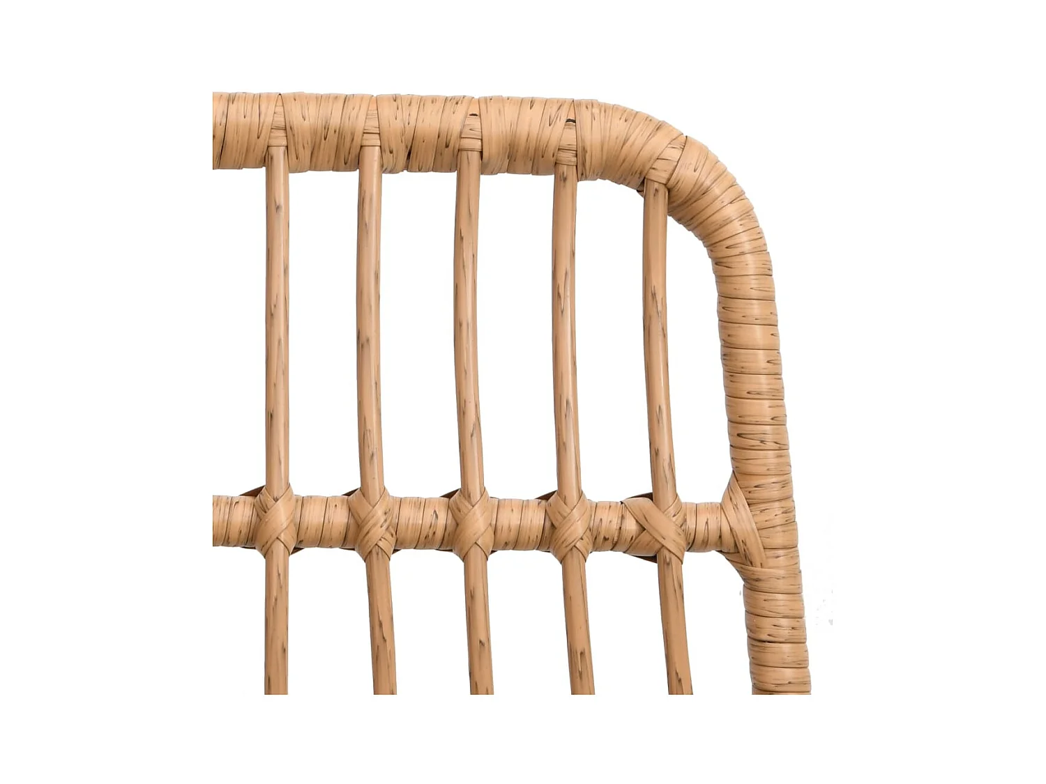 Conjunto de jantar móveis de jardim móveis de exterior 5 peças de resina tecida 02_0014325