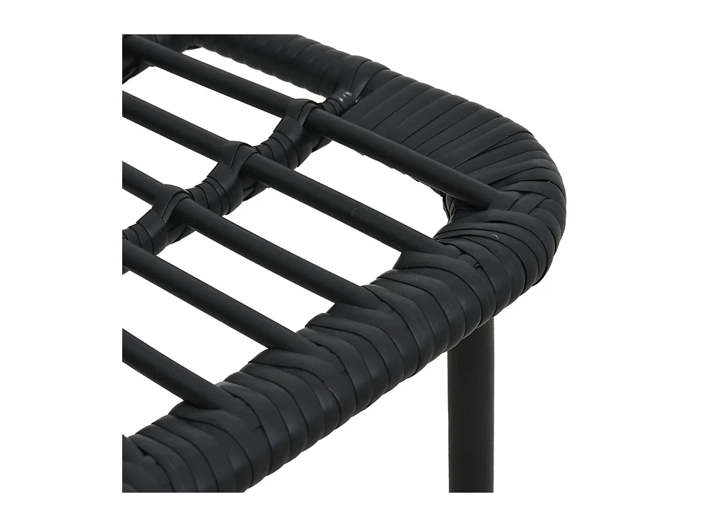 Juego de comedor muebles de jardín muebles de exterior 5 piezas resina tejida y vidrio 02_0014231