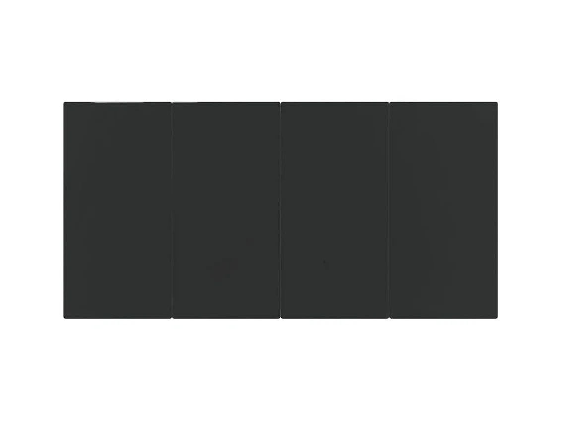 Juego de comedor muebles de jardín muebles de exterior 7 piezas resina tejida gris 02_0014362