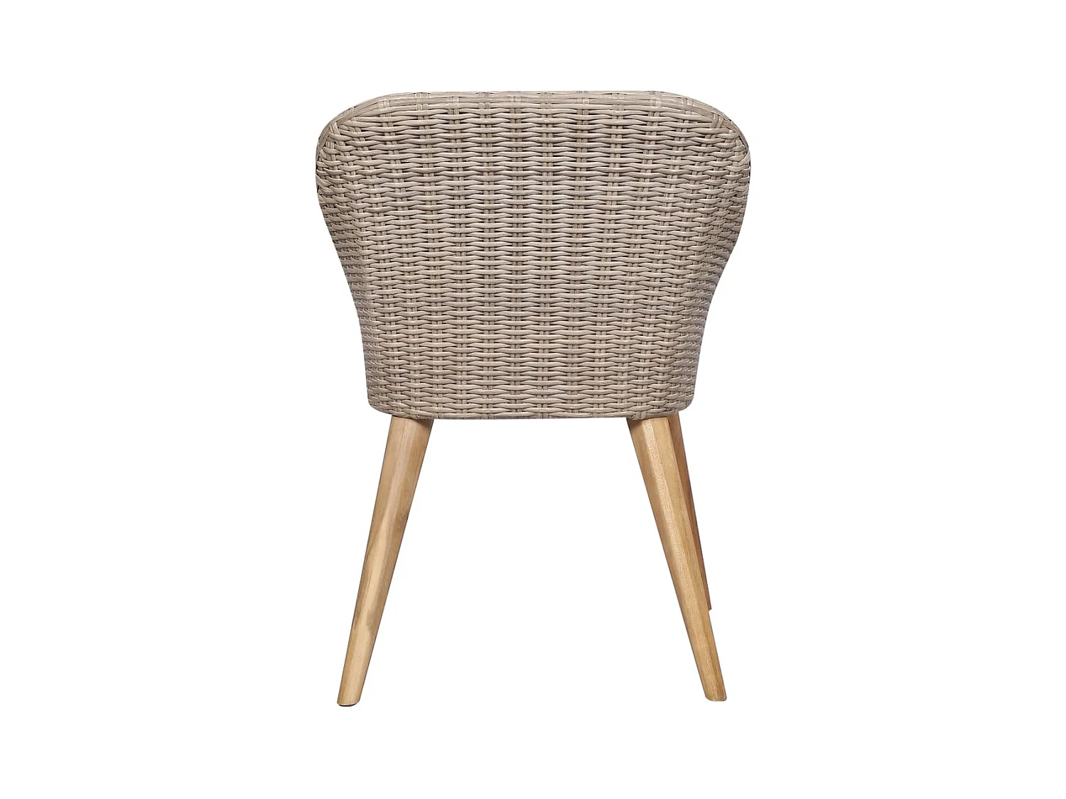 Ensemble à dîner salon résine marron 56 x 60 x 82 cm 02_0014385