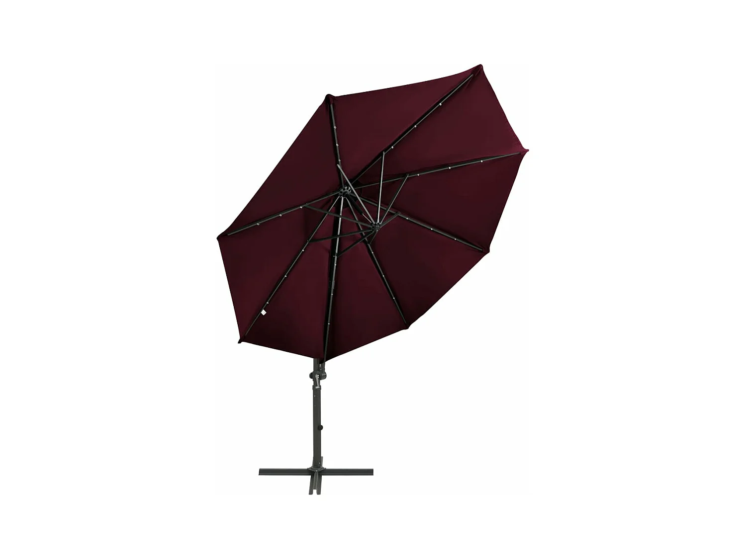 Parasol meuble de jardin bordeaux 300 x 300 x 238 cm 02_0008527