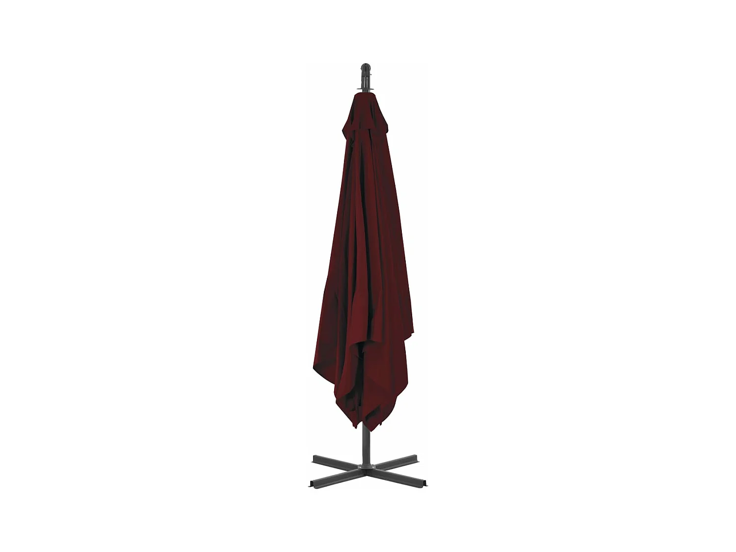 Parasol meuble de jardin bordeaux 250 x 250 x 260 cm 02_0008465