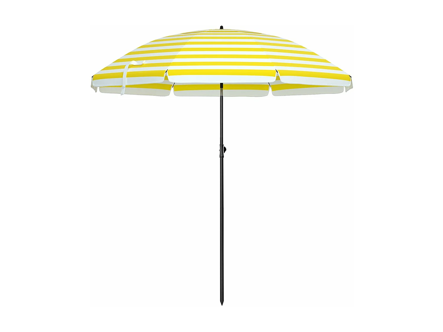 Parasol de plage diamètre verre blanche 1.8 x 1.8 x 2.1 cm 12_0001760