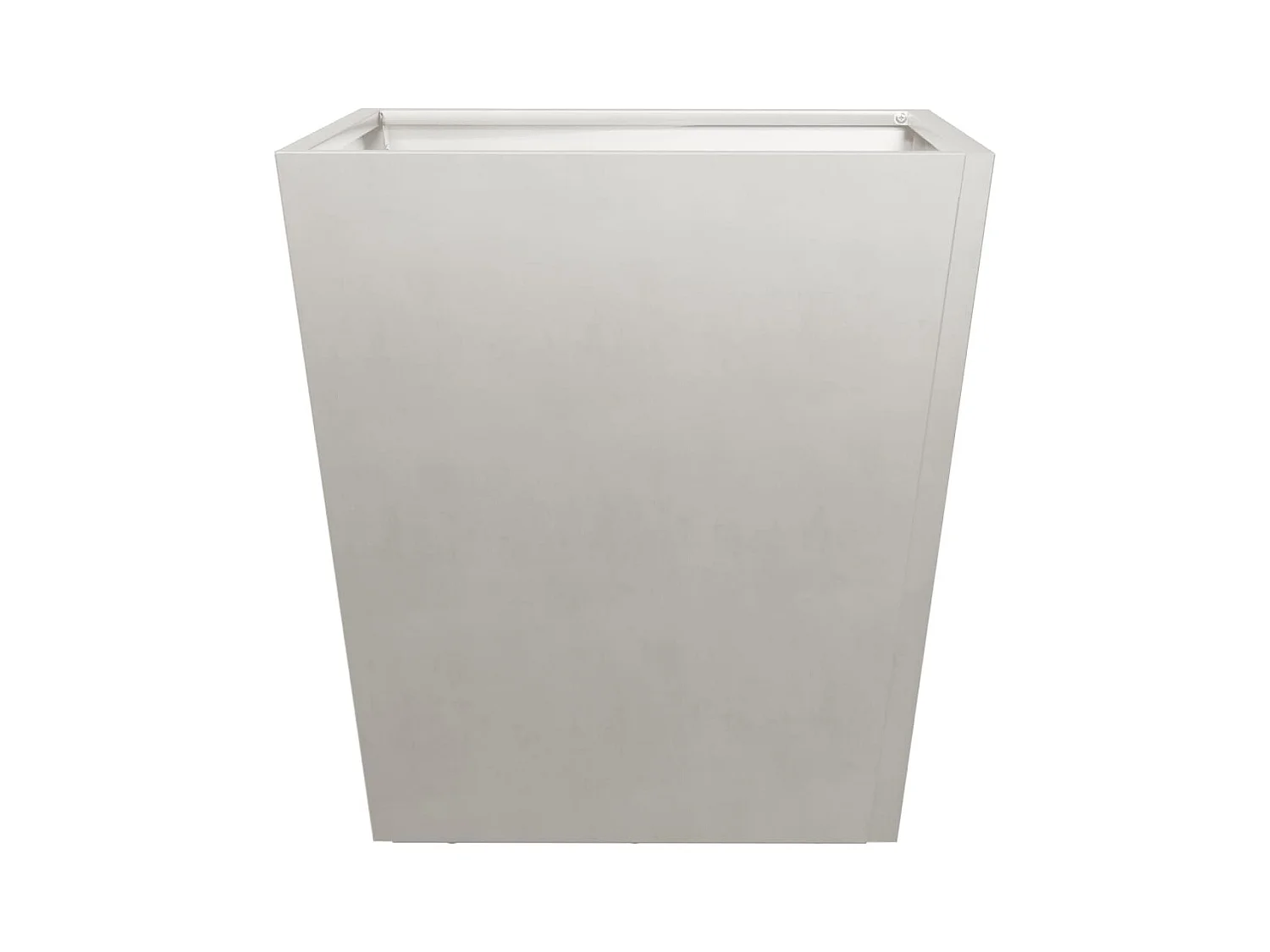 Vaso per fioriera aiuola rialzata piante fiori giardino terrazze set da 2 40 x 40 x 40 cm acciaio inox grigio chiaro 02_0038958