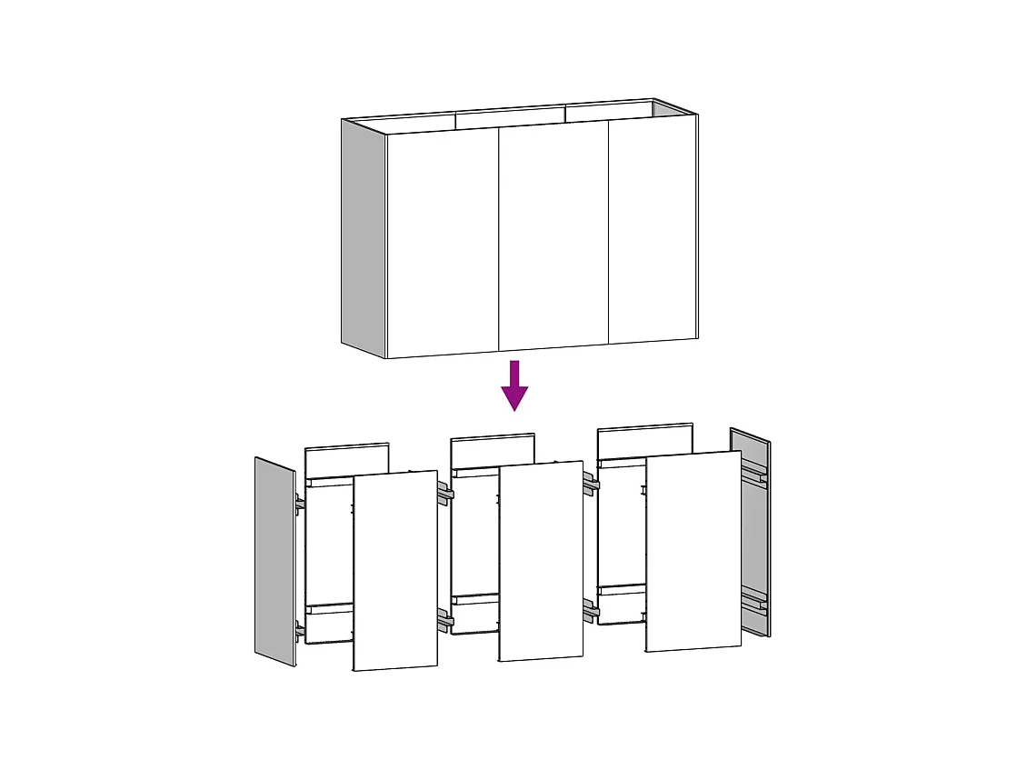 Jardinière bac lit surélevé marron 120 x 40 x 80 cm 02_0039345