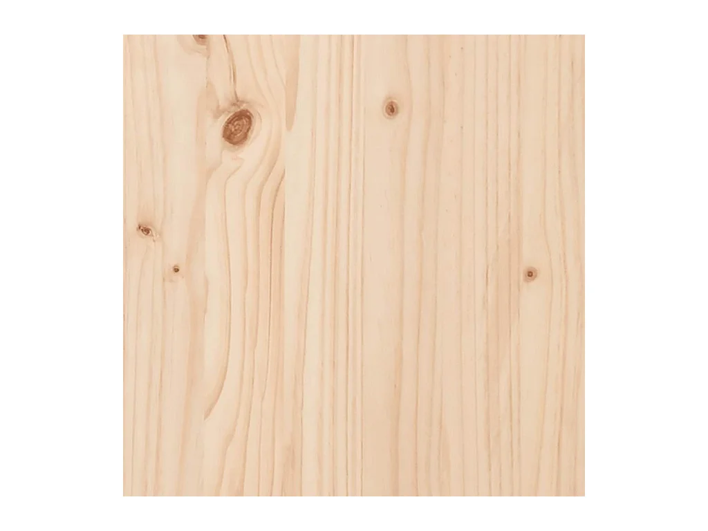 Jardinière bac lit surélevé bois marron 80 x 80 x 46 cm 02_0037915