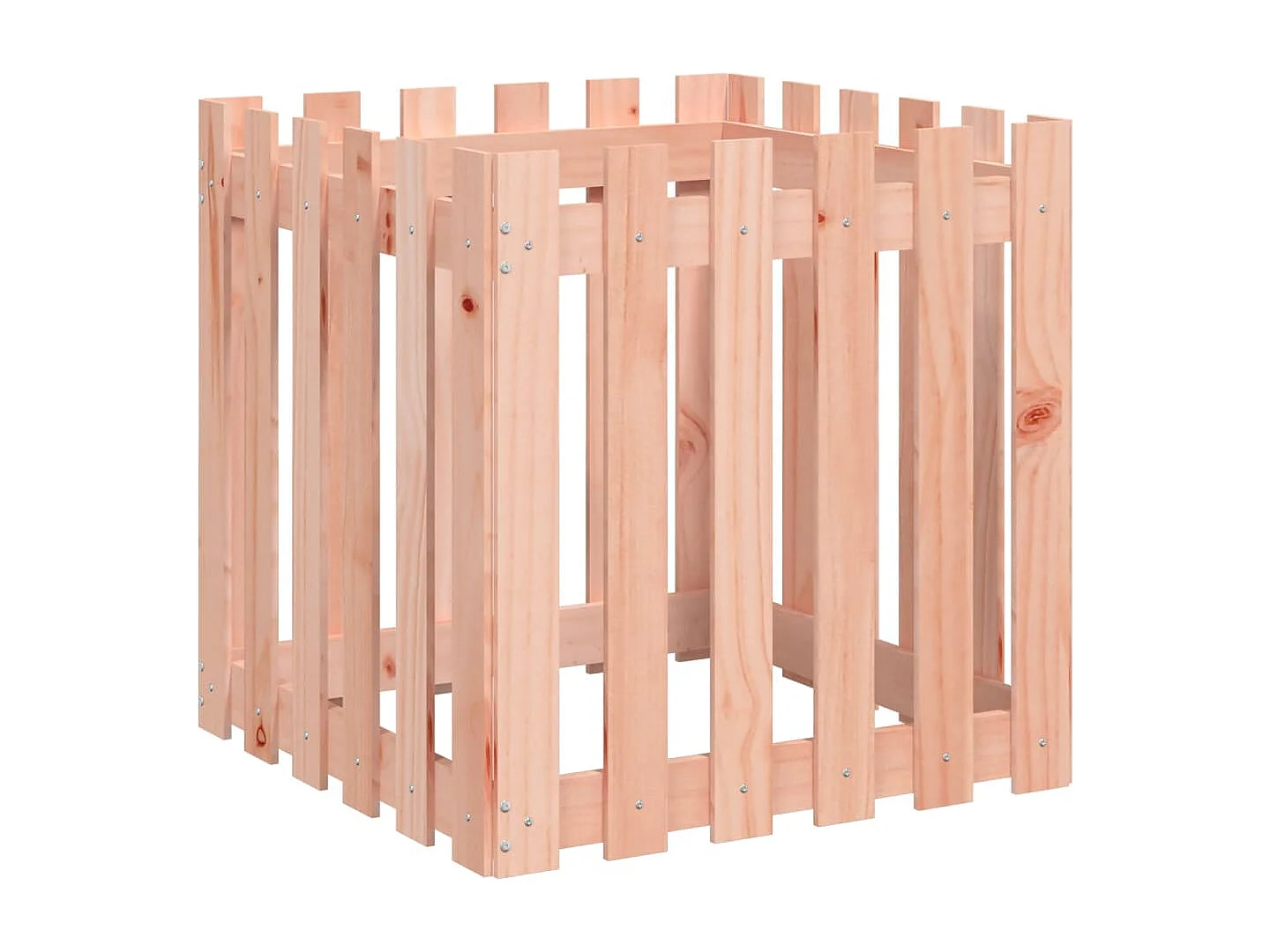 Jardinière bac lit surélevé marron 60 x 60 x 60 cm 02_0038106