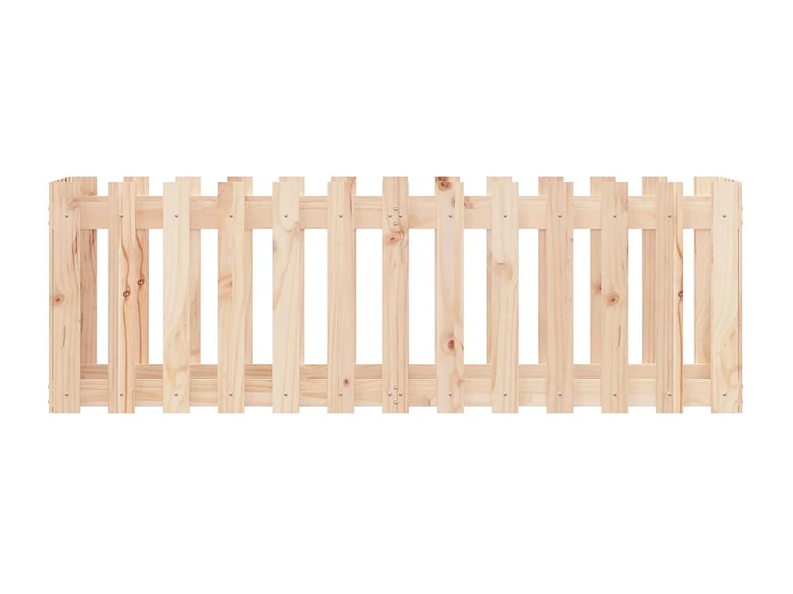 Jardinière bac lit surélevé marron 150 x 50 x 50 cm 02_0039797