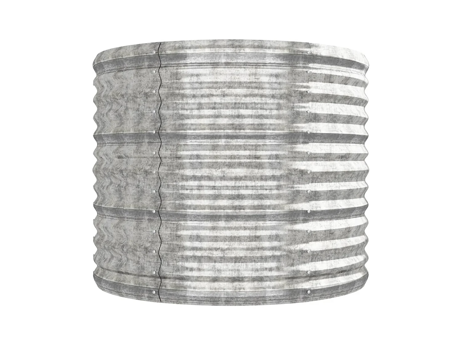 Jardinière bac lit surélevé argenté 296 x 80 x 68 cm 02_0039720