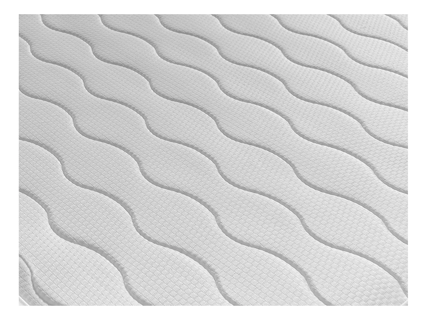 LOT X2 Matelas mousse 80X160 APOLO, Epaisseur 14 CM,Ergonomique et respirant