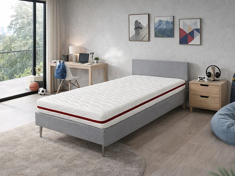 Colchão INFANTIL 80x180  - Altura 18 CM GEA - Núcleo de espuma H.R, antibacteriana e removível - ideal para camas-ninho e Montessori