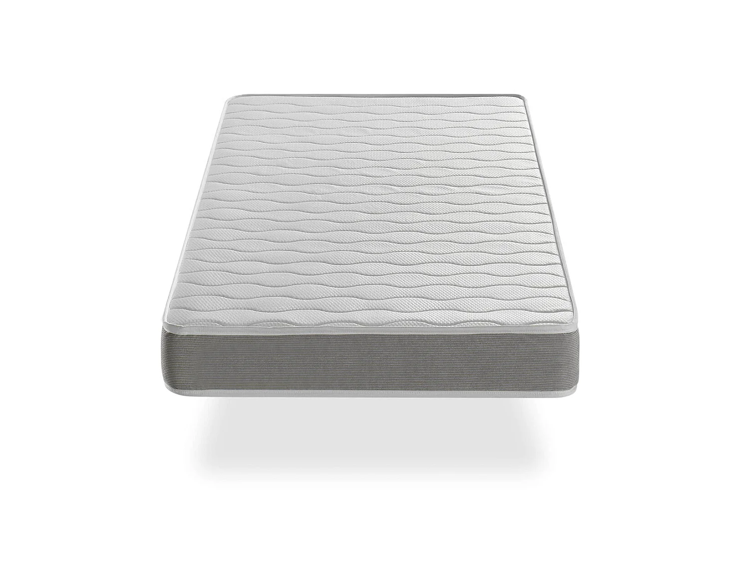 LOT X2 Matelas mousse 90X140 APOLO, Epaisseur 14 CM,Ergonomique et respirant