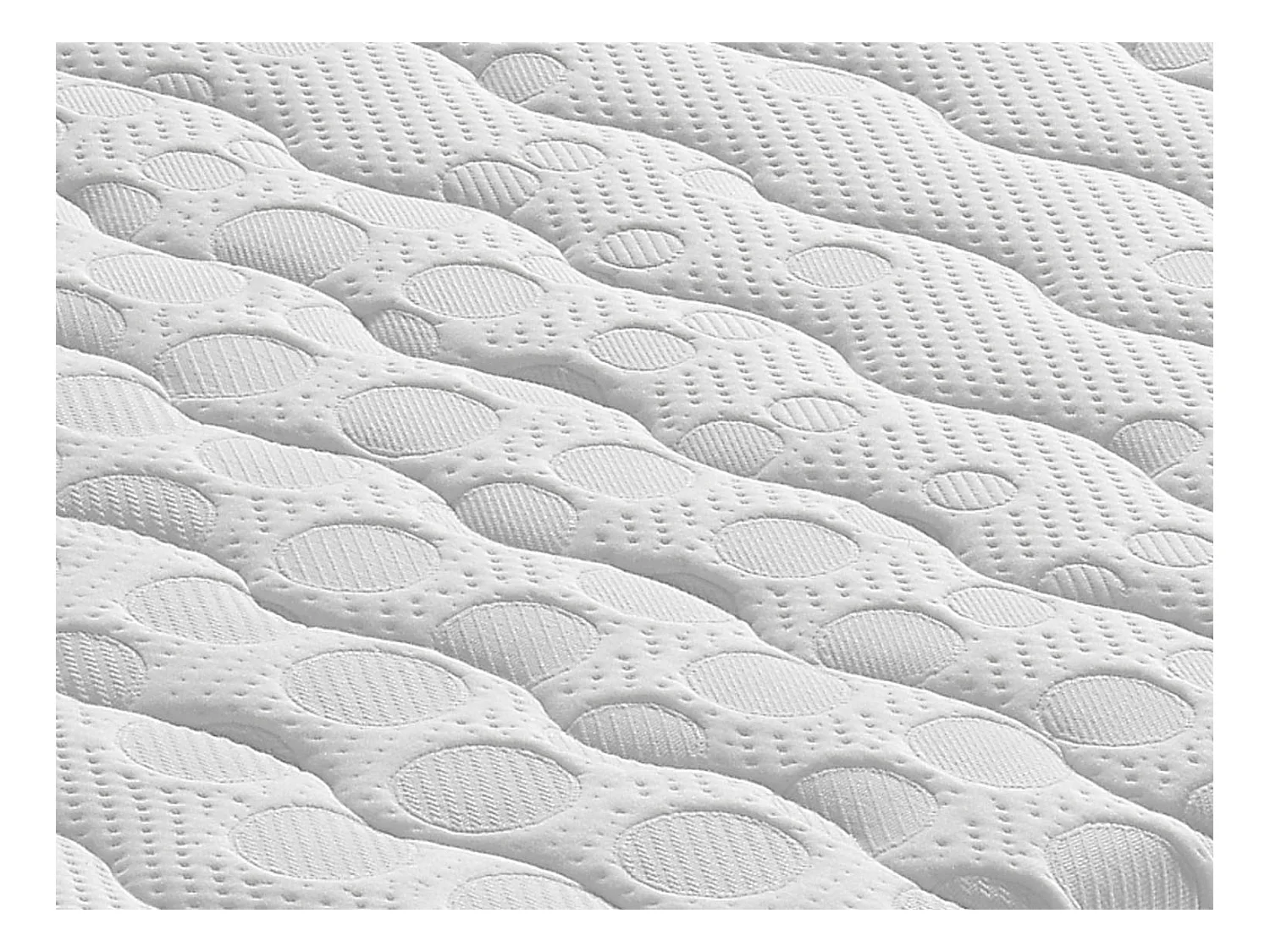 Pack Matelas Ressorts ensaches 90X140 GEA RESSORTS  LIT ENFANTS, Epaisseur 18 CM + 1 Oreiller à memoire 90X35 + 1 Protege matelas 90X180