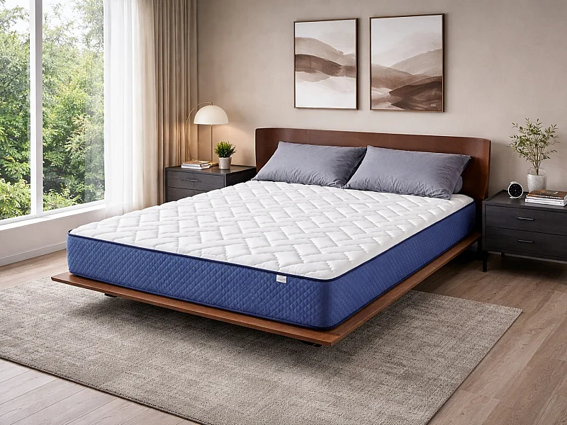 Schuimmatras 70X160 DEO, Hoogte 22 CM, Aanpasbaar, medium stevigheid en ademend