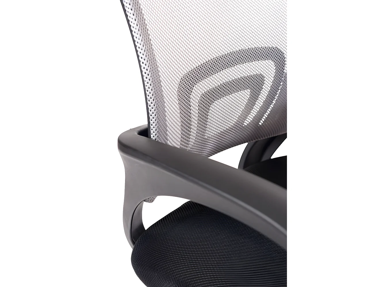 Chaise bureau pivotante hauteur réglable accoudoir renfort lombaire roulettes FLAG-E (Noir gris)